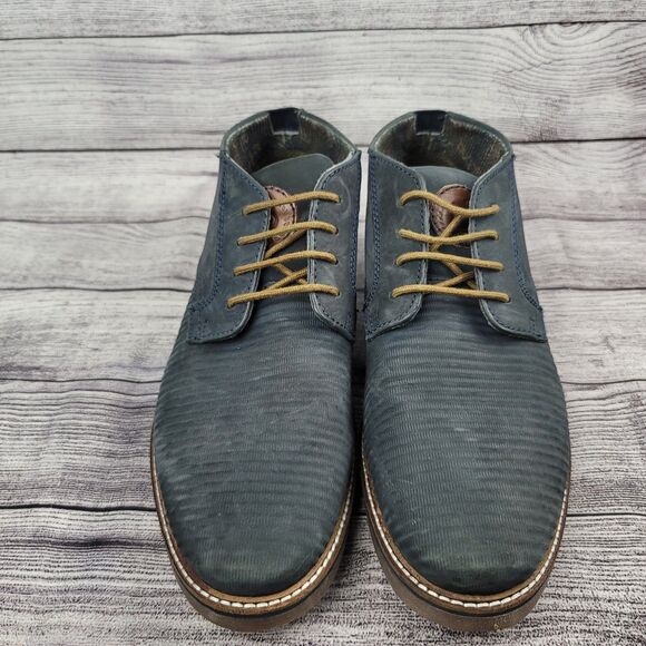 Mens Bugatti Ribbed Detailed Low Ankle Boots 311-60932-1500 Size EU 43 US 9 - Picture 3 of 7